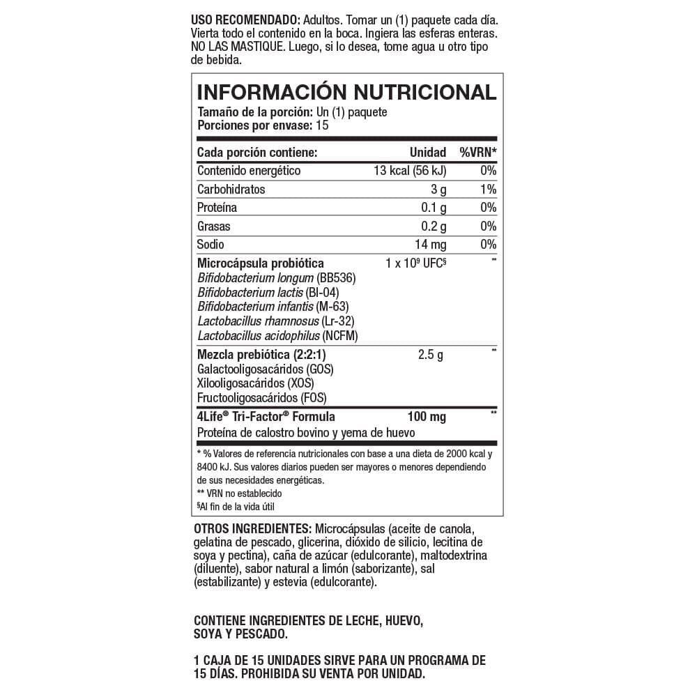 4Life-PREBIOTICoS-bolivia.jpg Precio 🚀 Price Pre/o Biotics - Imagen 2