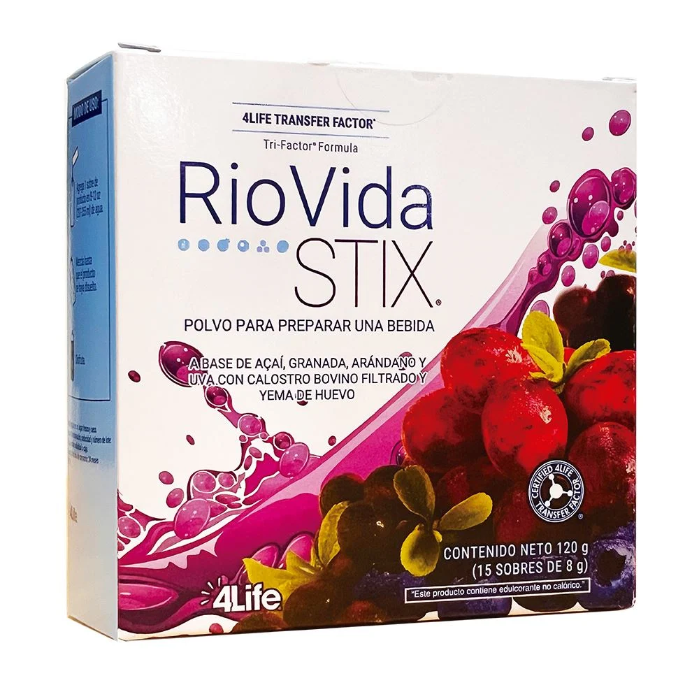4Life-Transfer-Factor-RioVida-Stix.webp Precio 🚀 Price Transfer Factor RioVida Stix 4Life ✅ Refuerza tu sistema inmunológico - Imagen 1