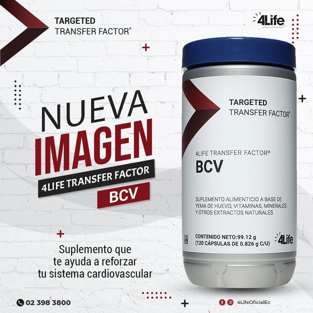 Bcv-4Life-Ecuador.jpg Precio 🚀 Price BCV 4Life ✅ Refuerza tu sistema inmunológico y bienestar general - Imagen 2