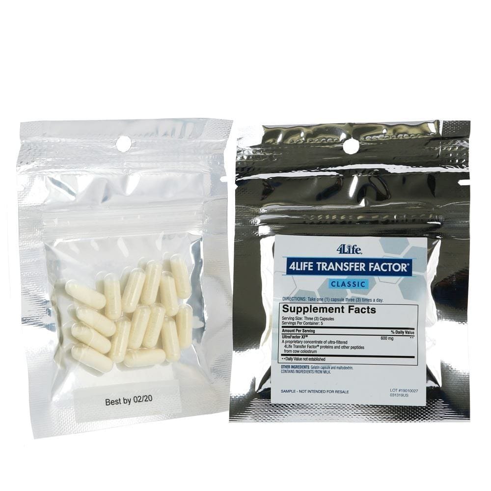 Transfer-Factor-Classic-Sample-Packs4LifeUSA.jpg Precio 🚀 Price Transfer Factor Classic Sample Packs - Imagen 2