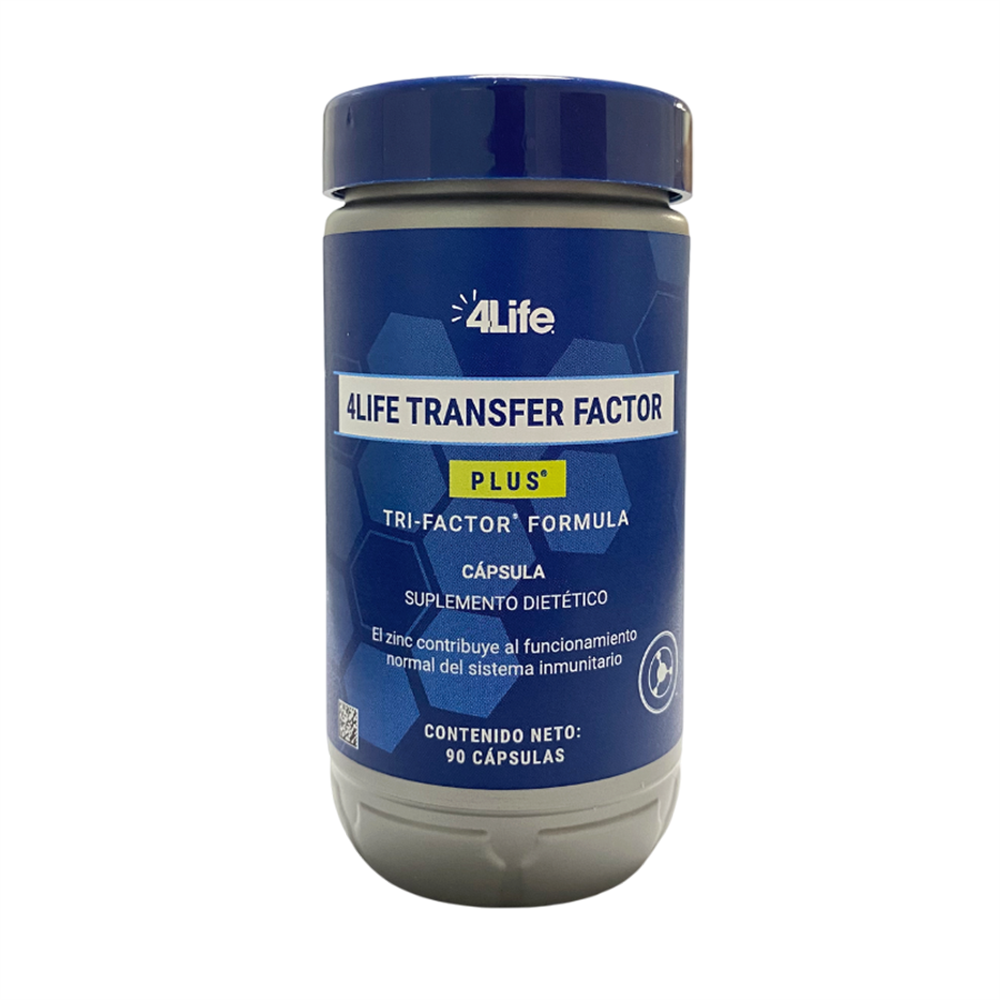 Transfer-Factor-Plus  USA Transfer Factor Plus con zinc y hongos medicinales para reforzar tu Sistema Inmune